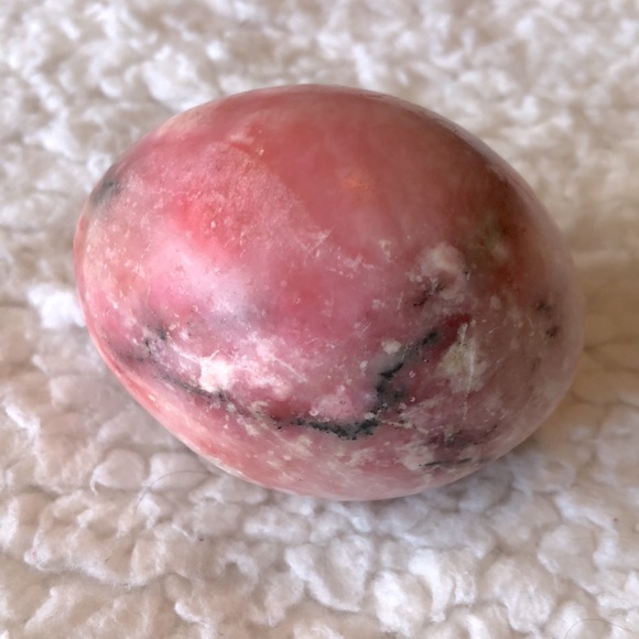 RARE VTG 1960's  Alabaster Marble Egg - Picture 8 of 12